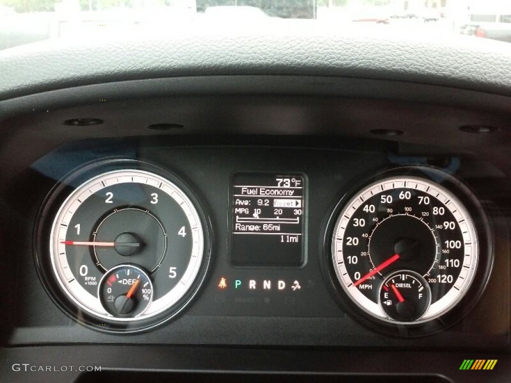 2017 Ram 2500 Tradesman Crew Cab 4x4 Gauges Photo #115777706