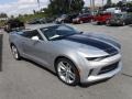 2017 Silver Ice Metallic Chevrolet Camaro LT Convertible  photo #11