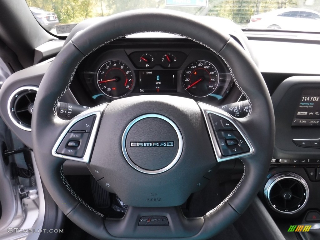 2017 Chevrolet Camaro LT Convertible Jet Black Steering Wheel Photo #115779098
