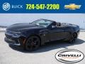 Black 2017 Chevrolet Camaro LT Convertible