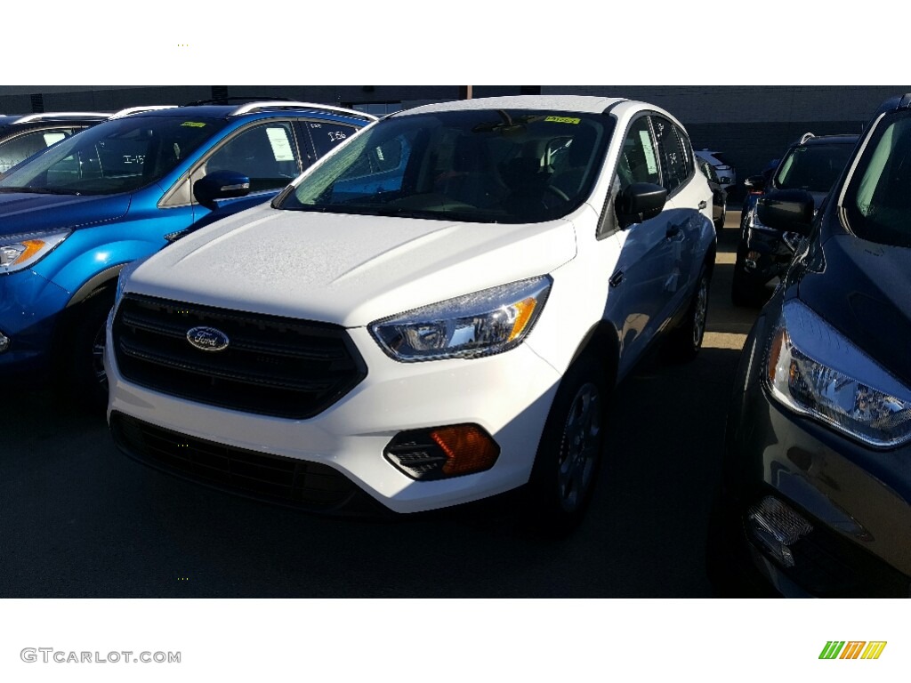 2017 Escape S - Oxford White / Charcoal Black photo #1