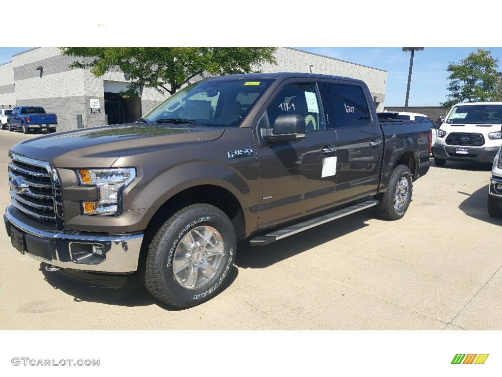 2016 F150 XLT SuperCrew 4x4 - Caribou / Medium Light Camel photo #1