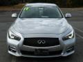 2014 Liquid Platinum Infiniti Q 50 3.7 Premium  photo #2