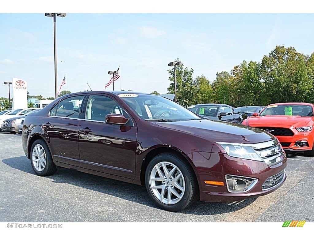 2012 Fusion SEL - Cinnamon Metallic / Charcoal Black photo #1