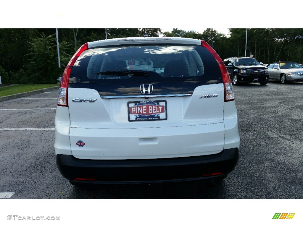 2014 CR-V LX AWD - White Diamond Pearl / Gray photo #8