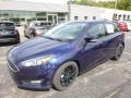 2016 Kona Blue Ford Focus SE Hatch  photo #5