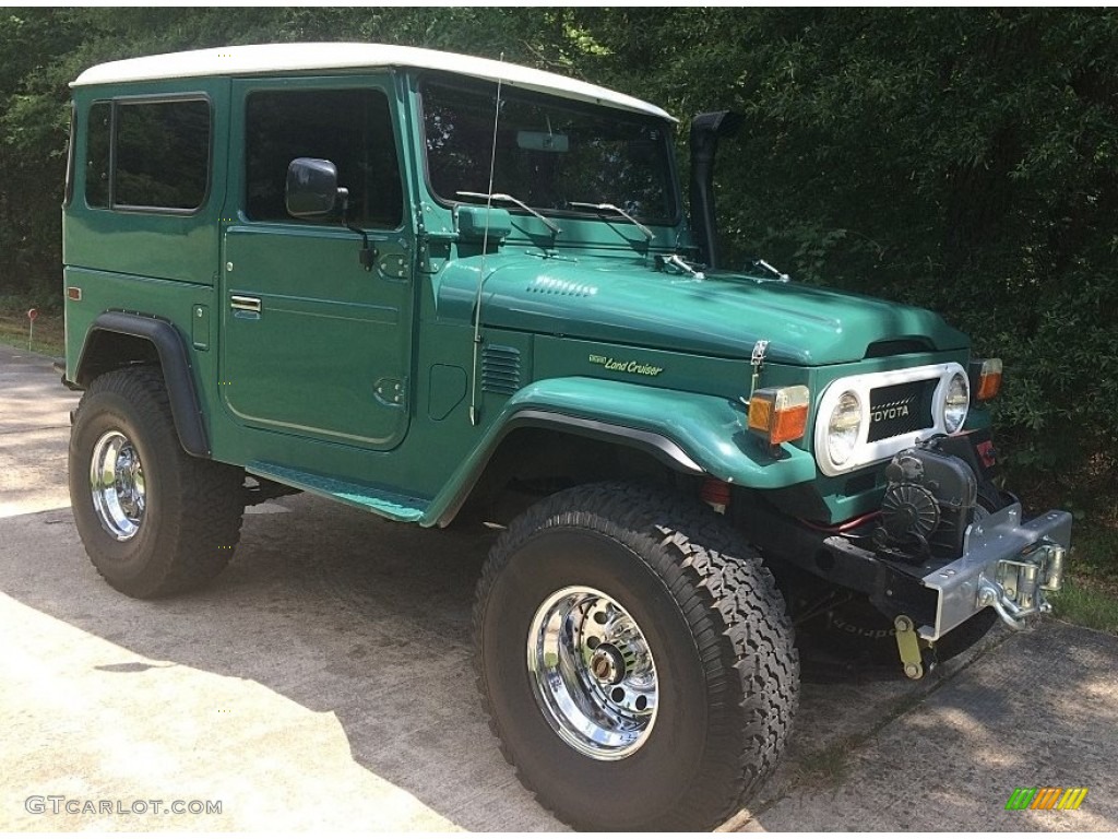 1977 Land Cruiser FJ40 - Rustic Green / Gray photo #7