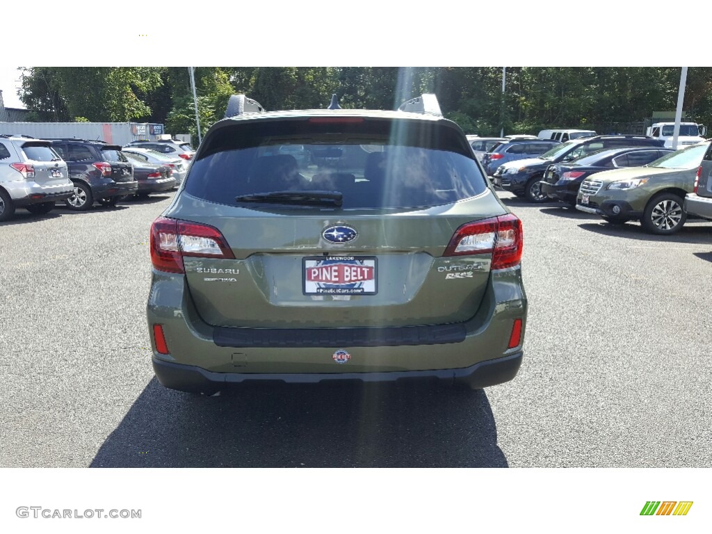 2017 Outback 2.5i Premium - Wilderness Green Metallic / Warm Ivory photo #5