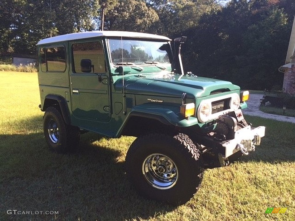 1977 Land Cruiser FJ40 - Rustic Green / Gray photo #8
