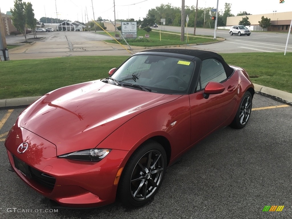 Soul Red Metallic 2016 Mazda MX-5 Miata Grand Touring Roadster Exterior Photo #115790865