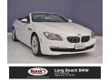 Alpine White 2013 BMW 6 Series 640i Convertible