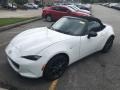 2016 Arctic White Mazda MX-5 Miata Club Roadster  photo #1