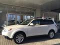 Satin White Pearl 2011 Subaru Forester 2.5 X Limited