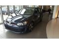 Night Blue Metallic 2016 Volkswagen Golf GTI 4 Door 2.0T S Exterior