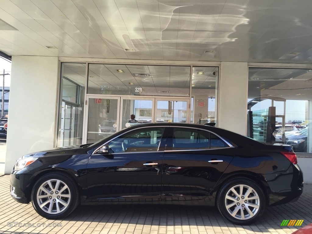 2016 Malibu Limited LTZ - Black / Jet Black photo #3