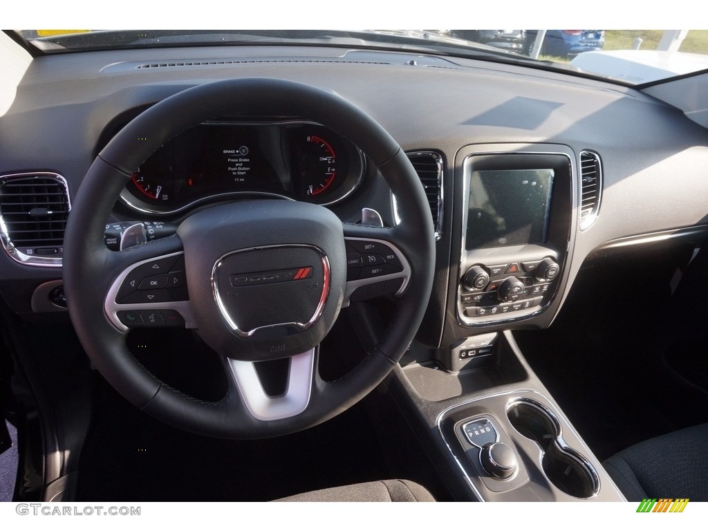 2017 Dodge Durango SXT Black Dashboard Photo #115793451