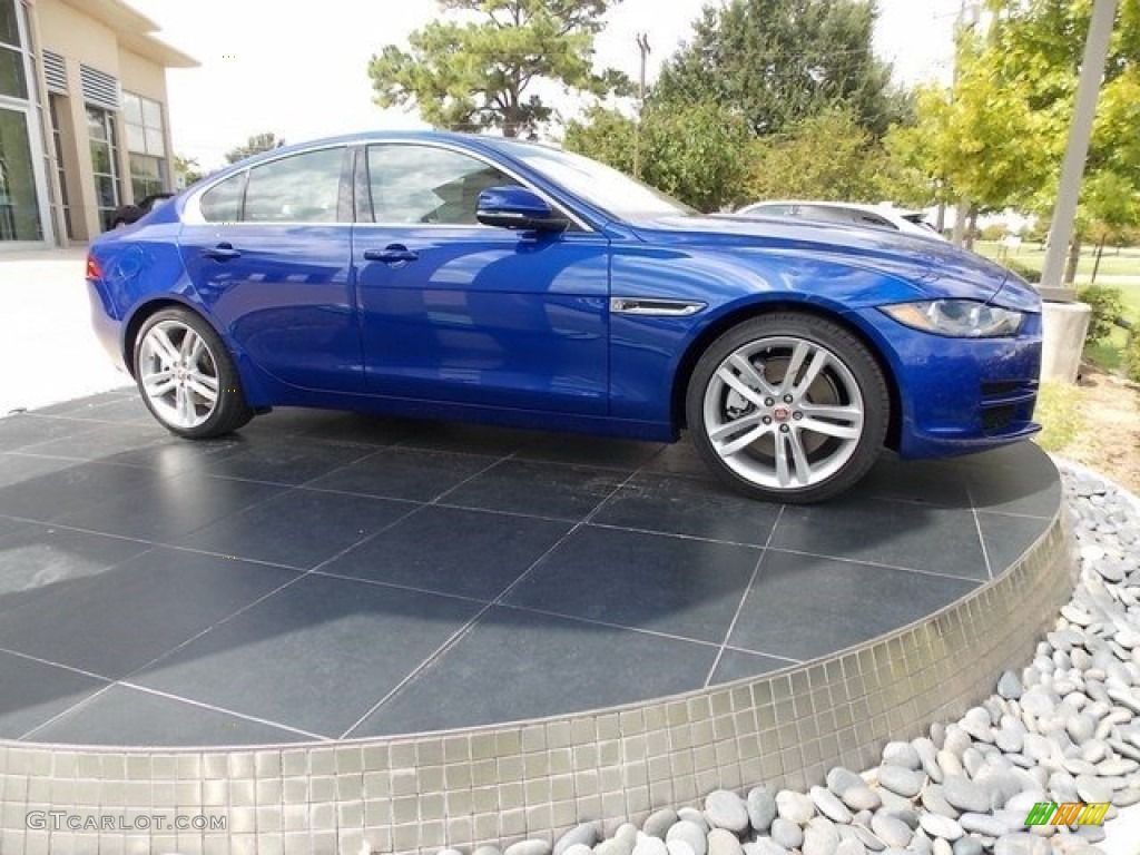 Caesium Blue Jaguar XE