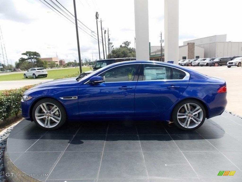 Caesium Blue 2017 Jaguar XE 35t Prestige Exterior Photo #115795464