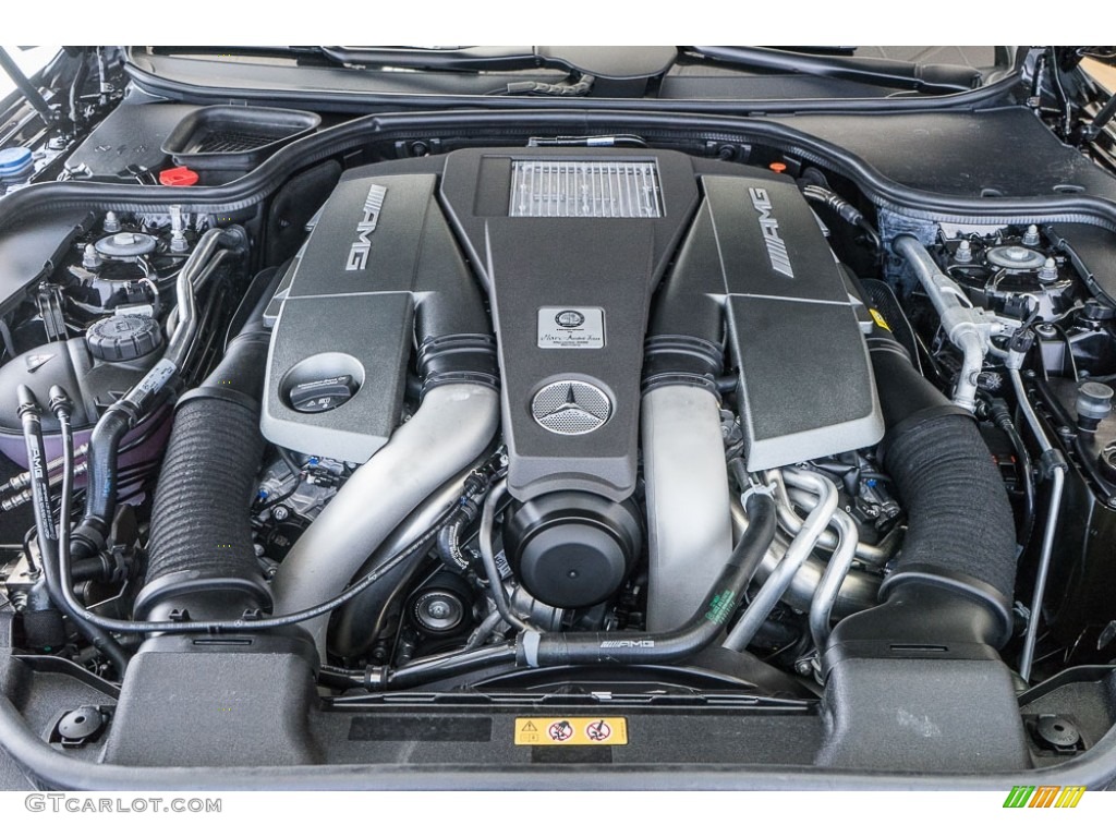2017 Mercedes-Benz SL 63 AMG Roadster 5.5 Liter AMG biturbo DOHC 32-Valve VVT V8 Engine Photo #115795674