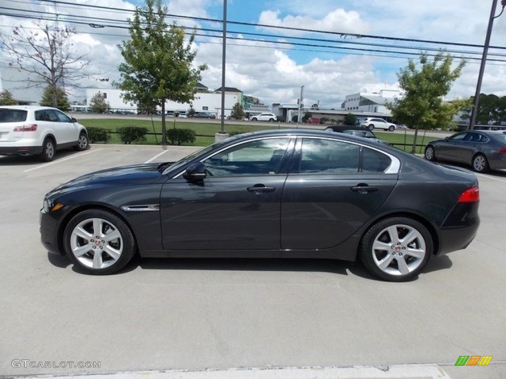 2017 XE 25t Premium - Storm Grey / Jet photo #10