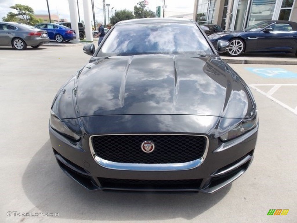 2017 XE 25t Premium - Storm Grey / Jet photo #12
