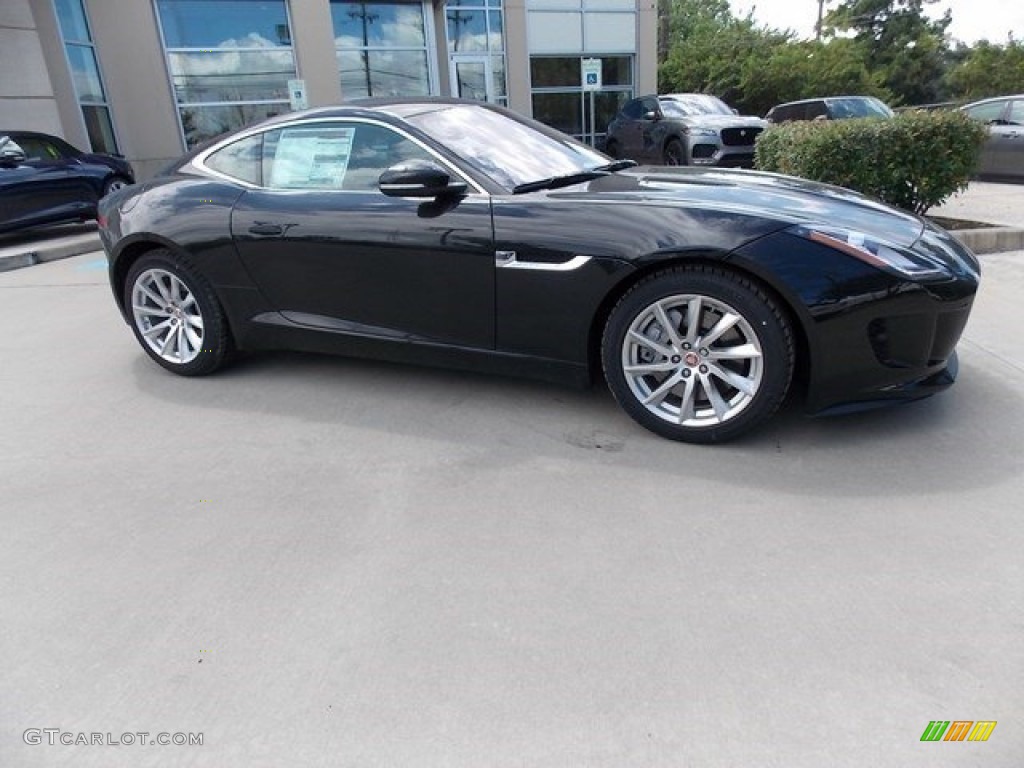 2017 F-TYPE Coupe - Ebony Black / Jet photo #1