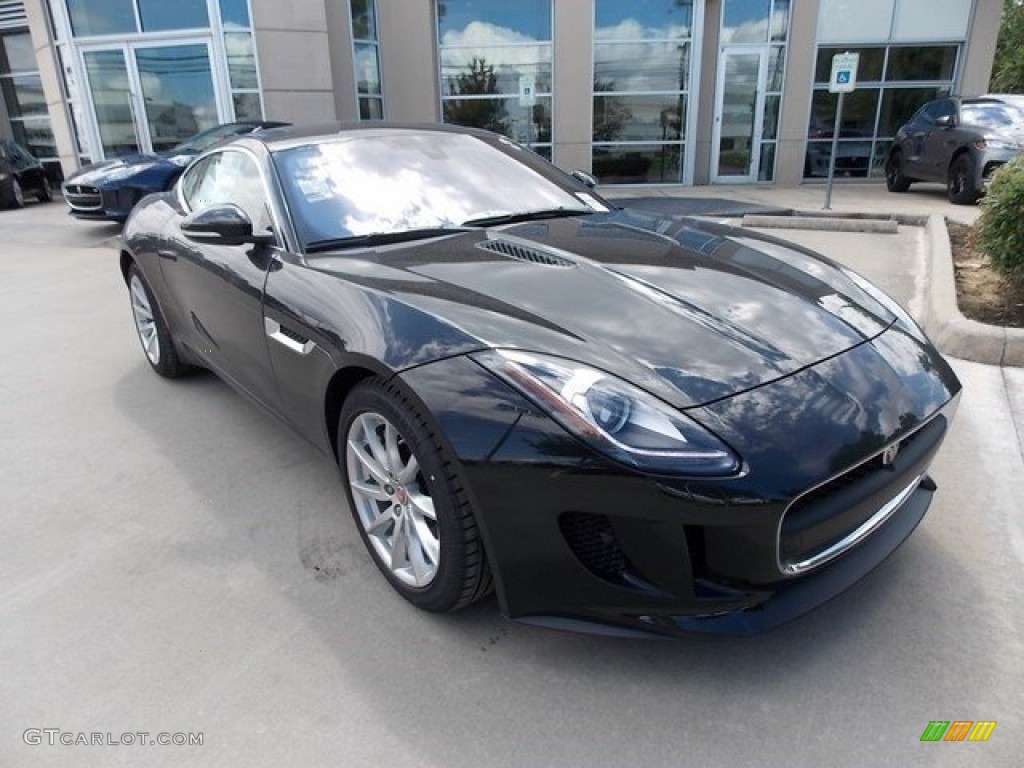 Ebony Black 2017 Jaguar F-TYPE Coupe Exterior Photo #115796652