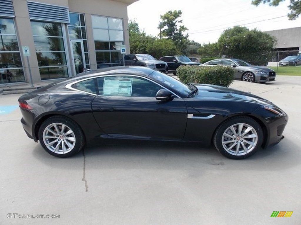 Ebony Black 2017 Jaguar F-TYPE Coupe Exterior Photo #115796727