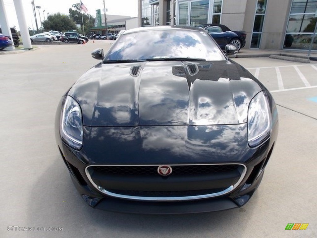 2017 F-TYPE Coupe - Ebony Black / Jet photo #12