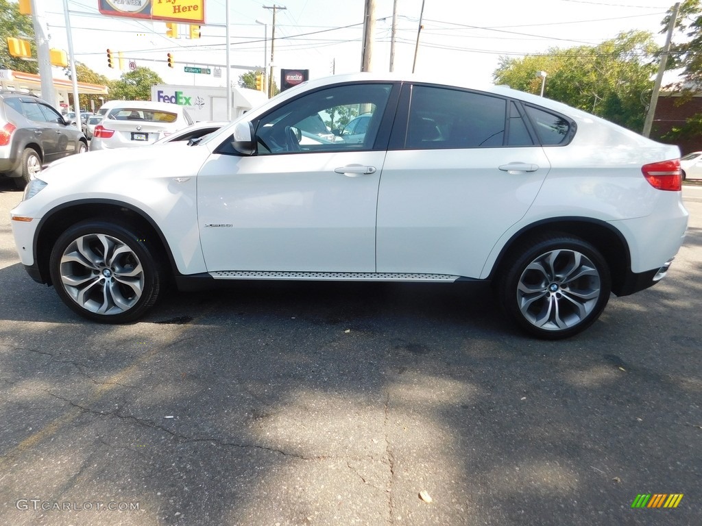 2012 X6 xDrive50i - Alpine White / Black photo #8