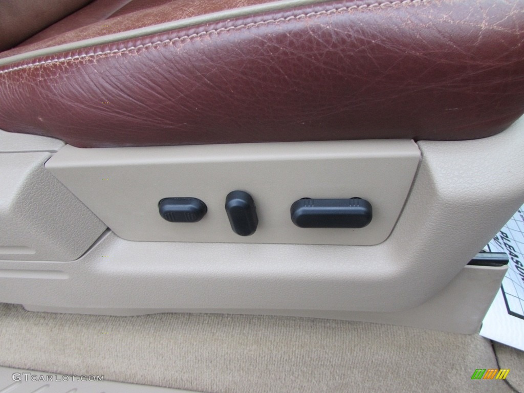 2010 F150 King Ranch SuperCrew 4x4 - Royal Red Metallic / Tan photo #22