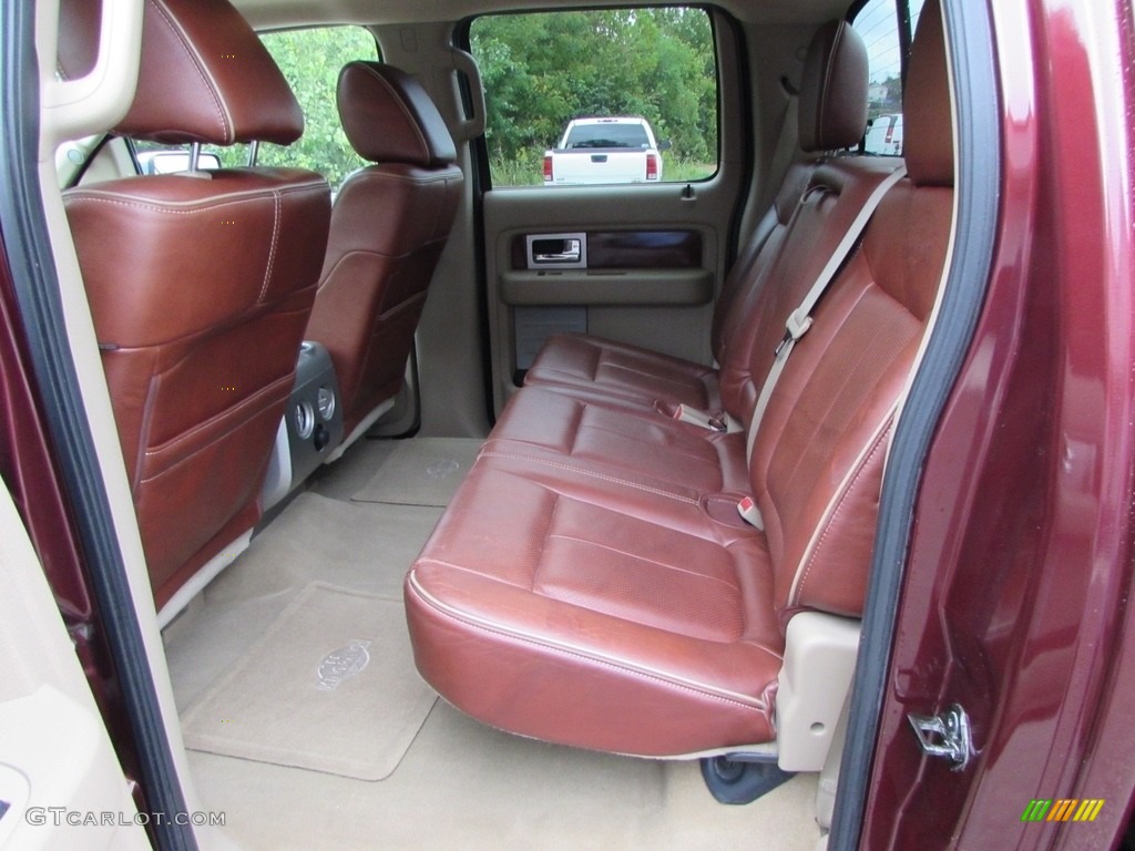 2010 Ford F150 King Ranch SuperCrew 4x4 Rear Seat Photos