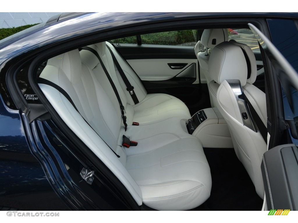 2016 BMW M6 Gran Coupe Rear Seat Photo #115799106