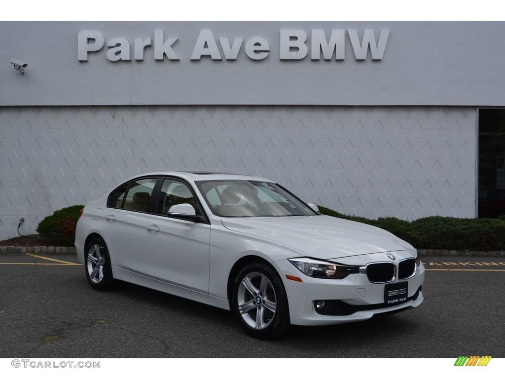 Alpine White BMW 3 Series