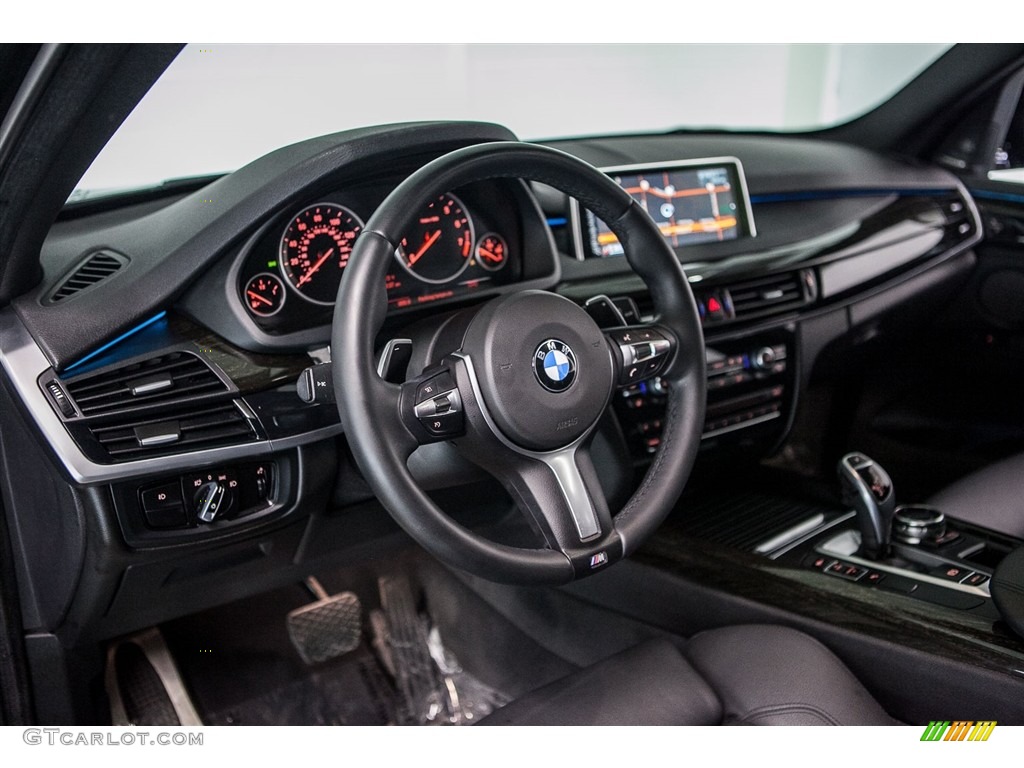 2014 BMW X5 sDrive35i Black Dashboard Photo #115799604