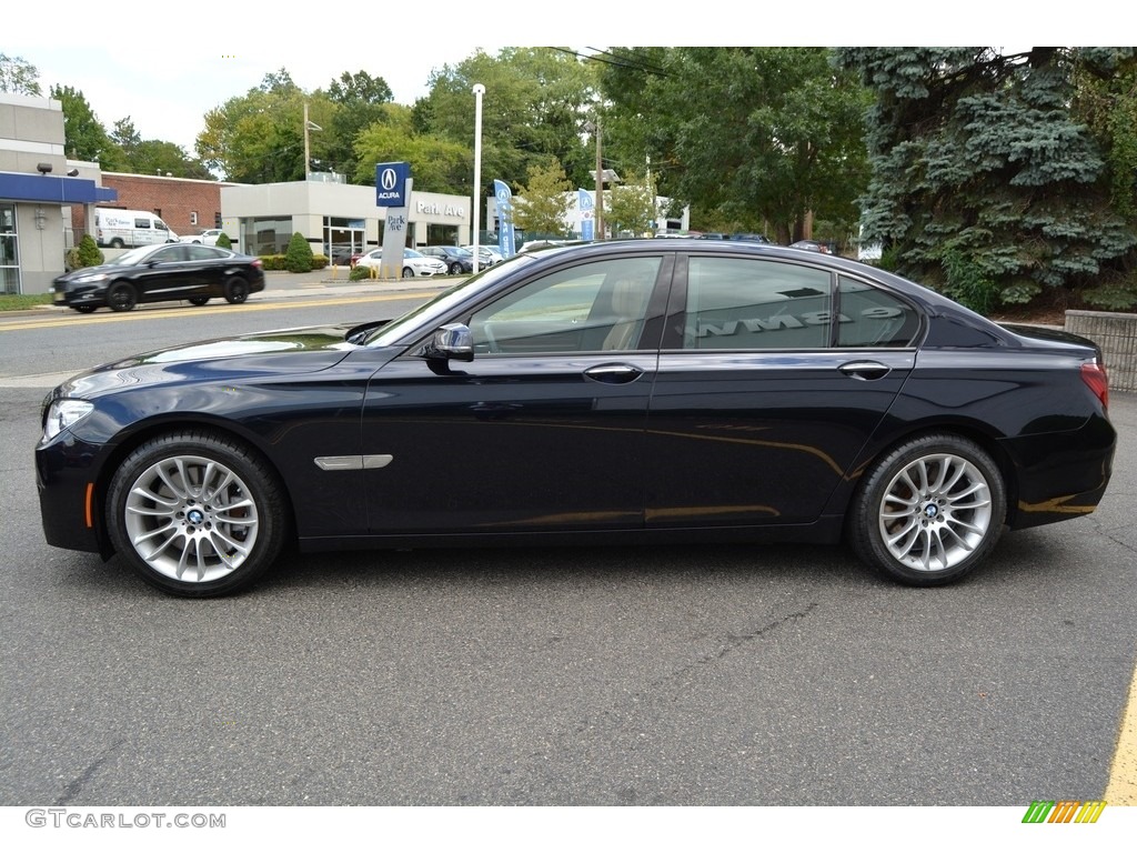 Carbon Black Metallic 2014 BMW 7 Series 750i xDrive Sedan Exterior Photo #115800840