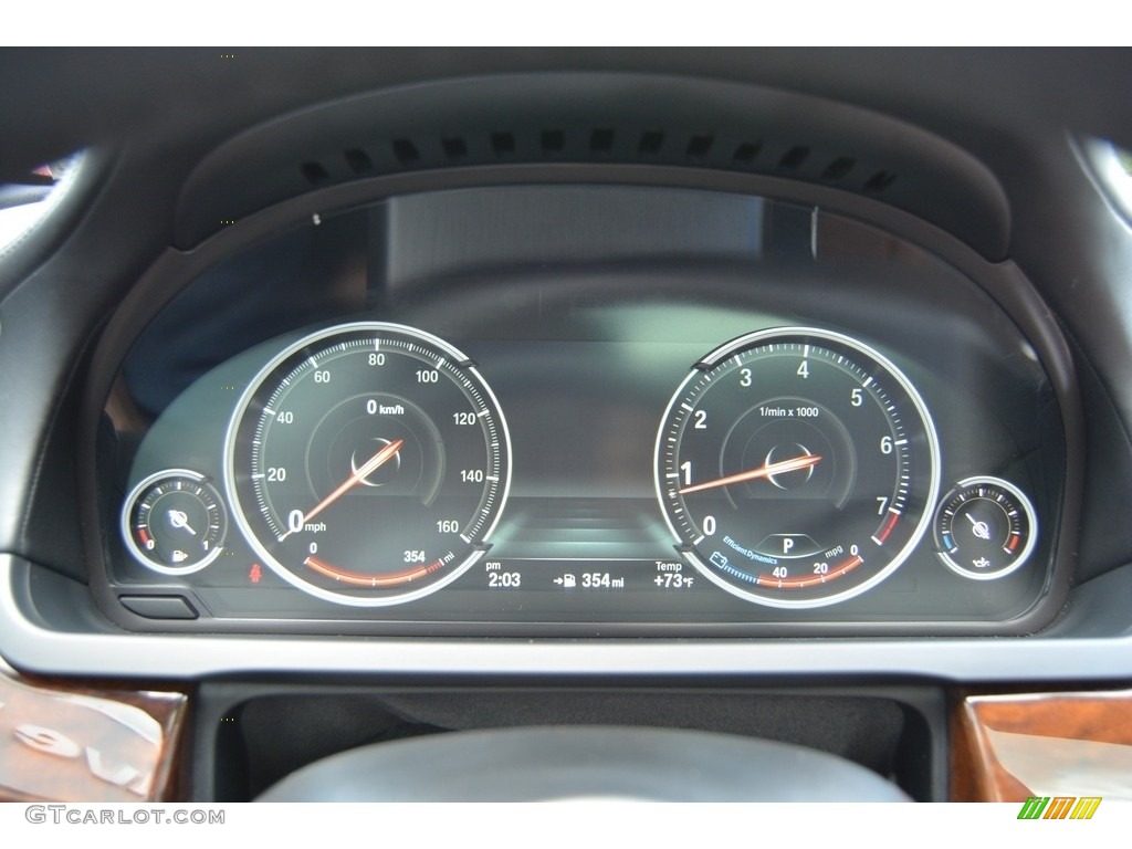 2014 BMW 7 Series 750i xDrive Sedan Gauges Photos