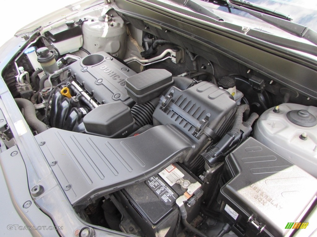 2010 Hyundai Santa Fe GLS 4WD 2.4 Liter DOHC 16-Valve VVT 4 Cylinder Engine Photo #115802607
