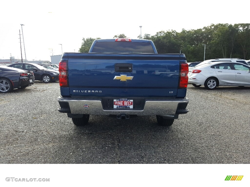 2016 Silverado 1500 LT Crew Cab 4x4 - Deep Ocean Blue Metallic / Jet Black photo #5