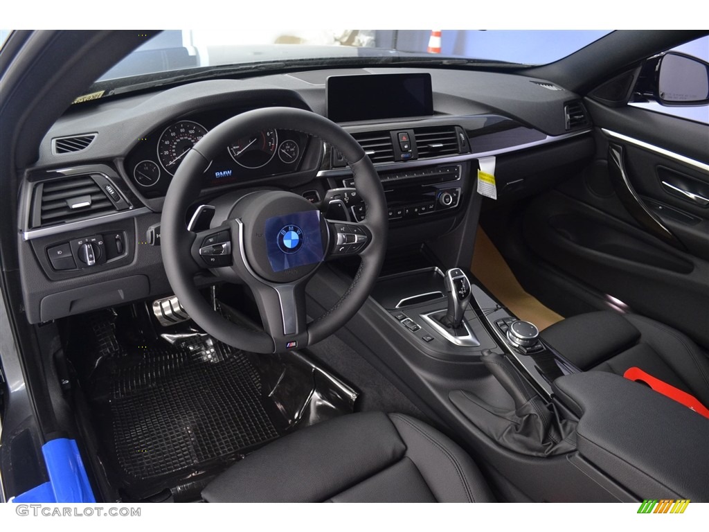 Black Interior 2017 BMW 4 Series 430i Coupe Photo #115805809