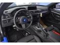 Black 2017 BMW 4 Series 430i Coupe Interior Color