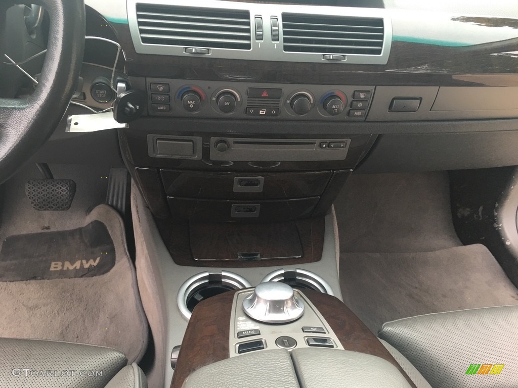 2005 7 Series 745Li Sedan - Titanium Grey Metallic / Basalt Grey/Flannel Grey photo #14