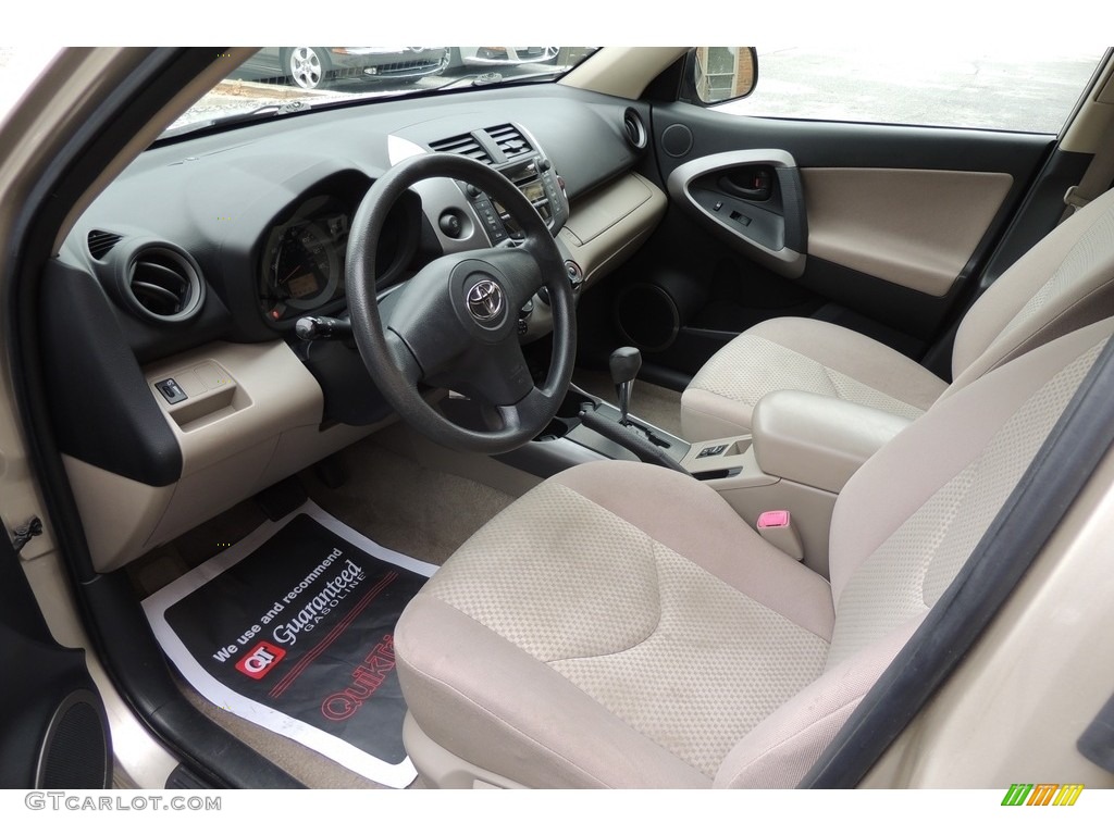 Taupe Interior 2007 Toyota RAV4 I4 Photo #115806469