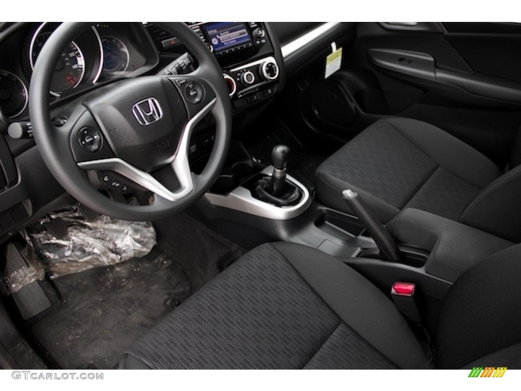 Black Interior 2017 Honda Fit LX Photo #115806505