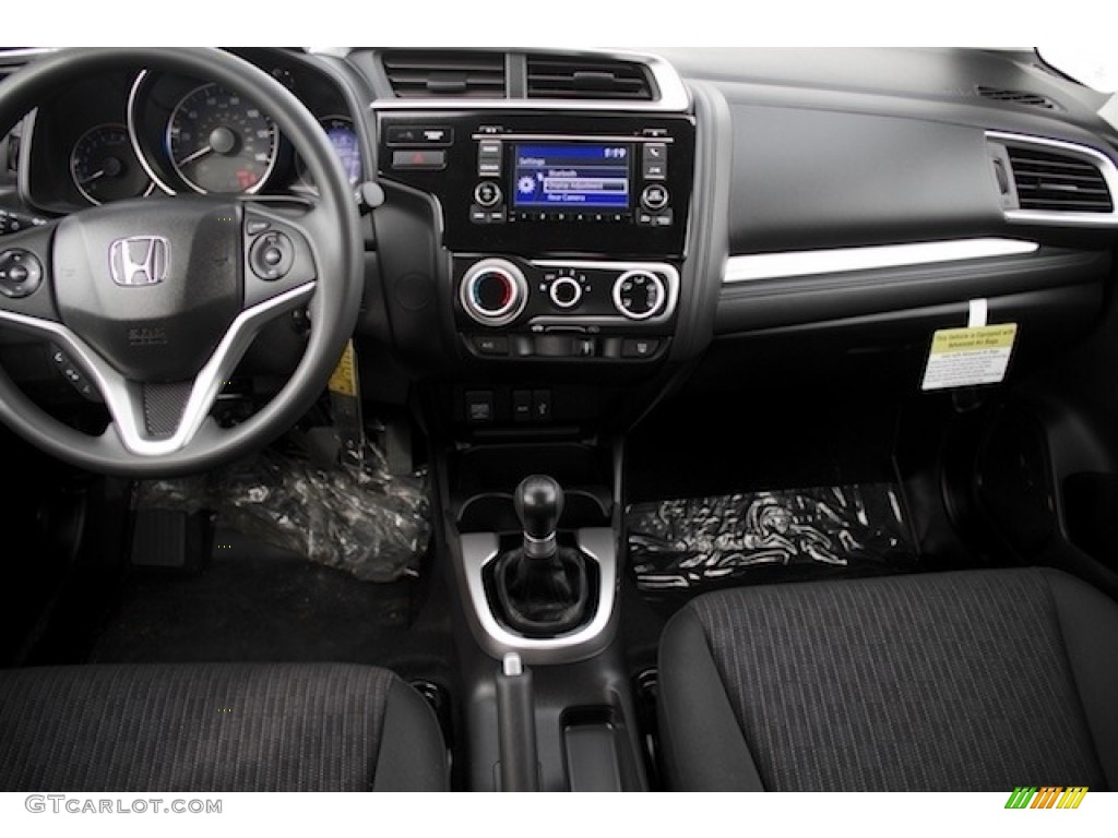2017 Honda Fit LX Black Dashboard Photo #115806592