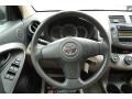 Taupe 2007 Toyota RAV4 I4 Steering Wheel