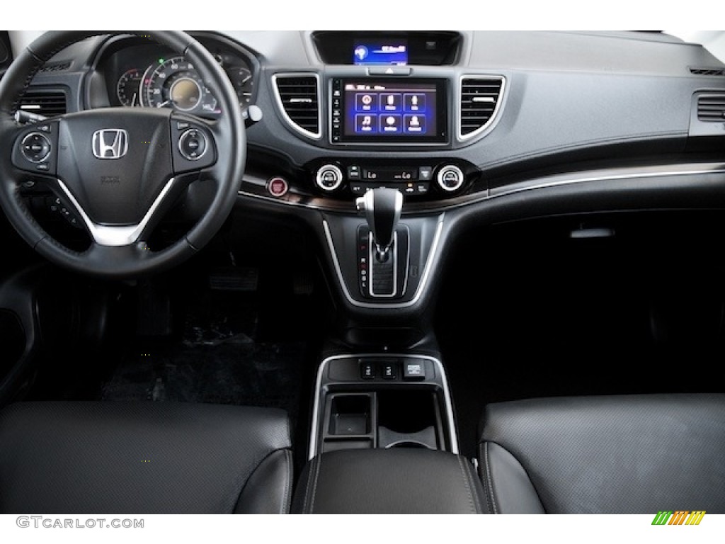 2016 CR-V EX-L - Kona Coffee Metallic / Black photo #12