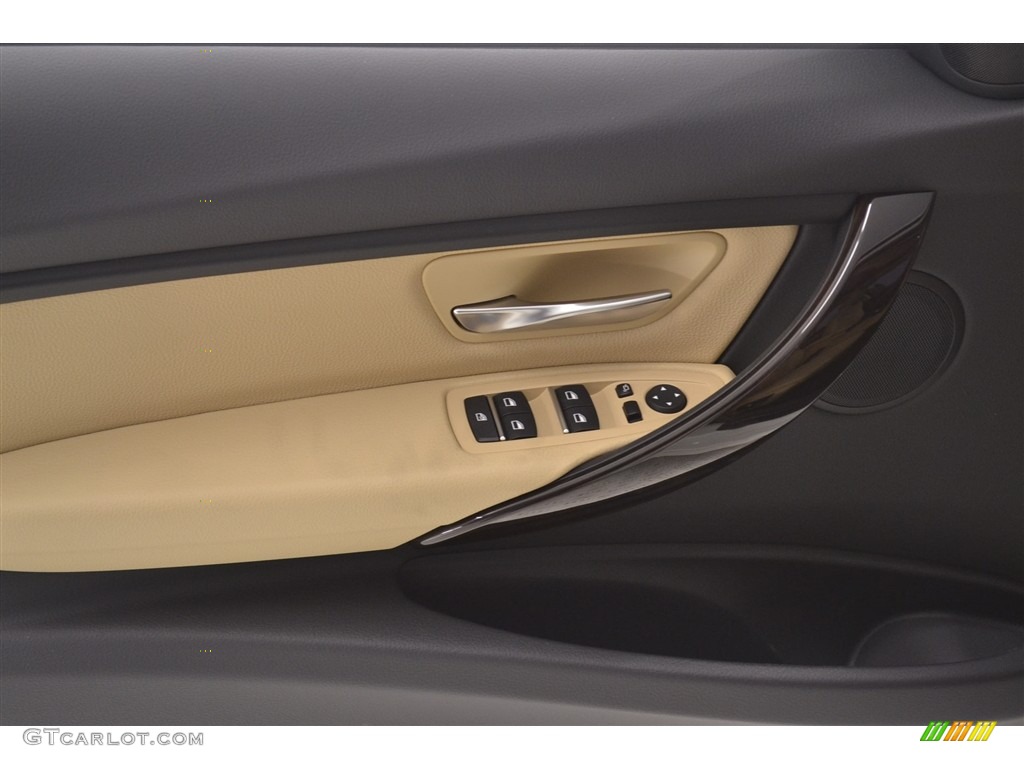 2017 3 Series 320i Sedan - Alpine White / Venetian Beige/Black photo #9