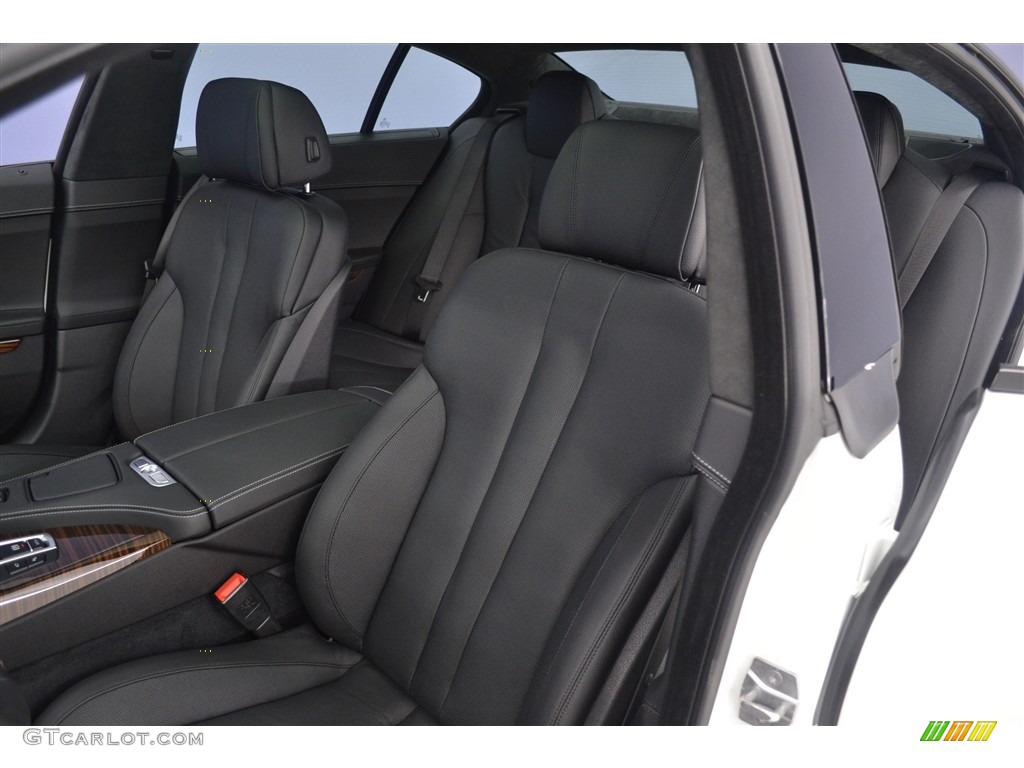 2017 6 Series 640i Gran Coupe - Alpine White / Black photo #7