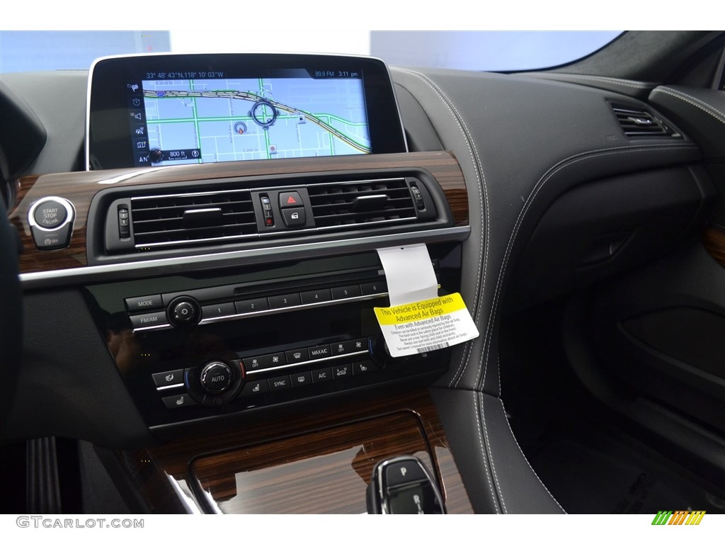 2017 6 Series 640i Gran Coupe - Alpine White / Black photo #13